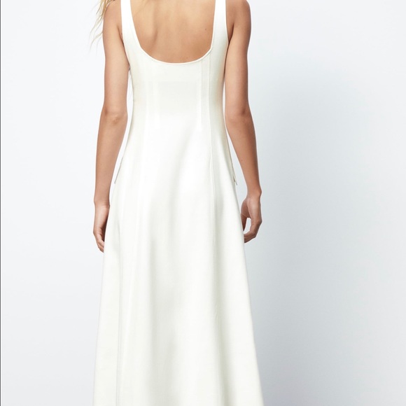 ZARA NEW TEXTURED DRESS - Picture 5 of 7